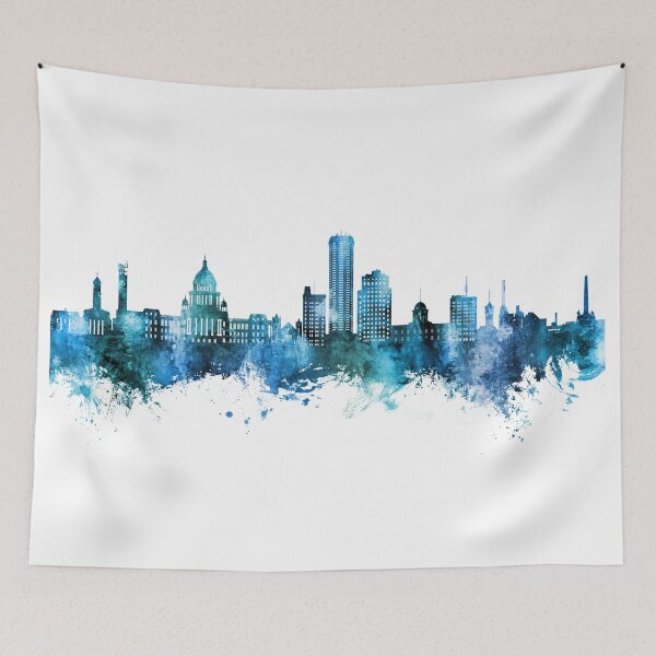 Artikelvorschau, Springfield Illinois Skyline entworfen und verkauft von ArtPrints.
