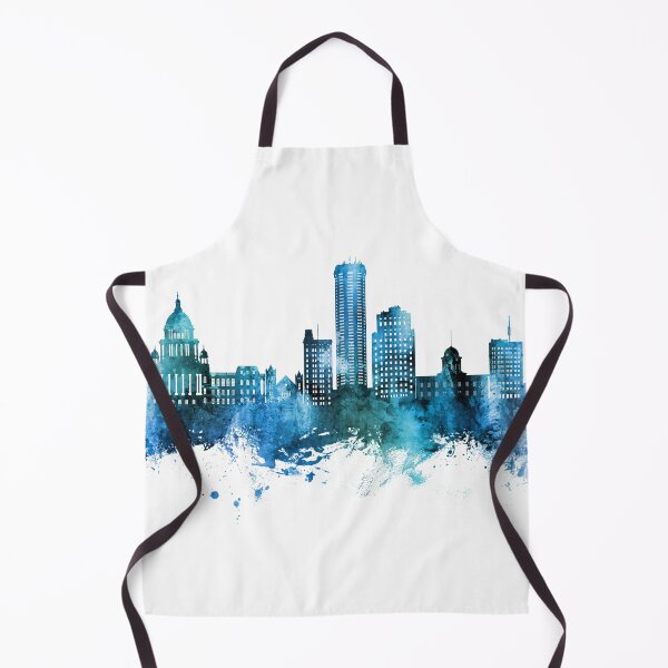 Aperçu de l'œuvre Springfield Illinois Skyline créée et vendue par ArtPrints.