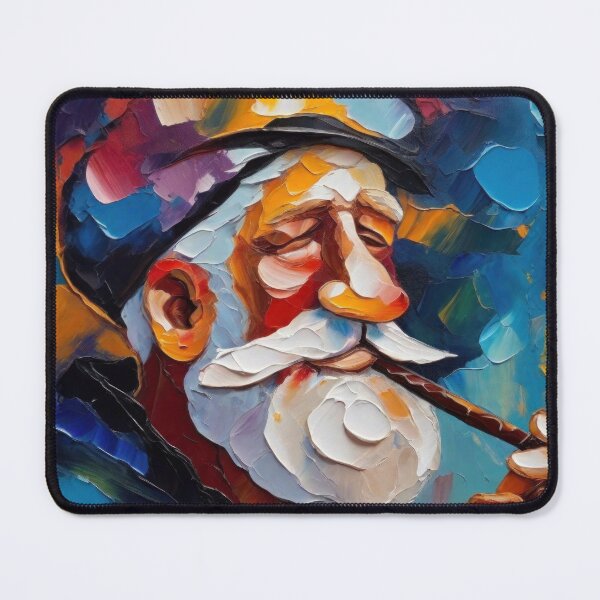 Item preview, Man Smoking Pipe designed and sold by kultomatic.