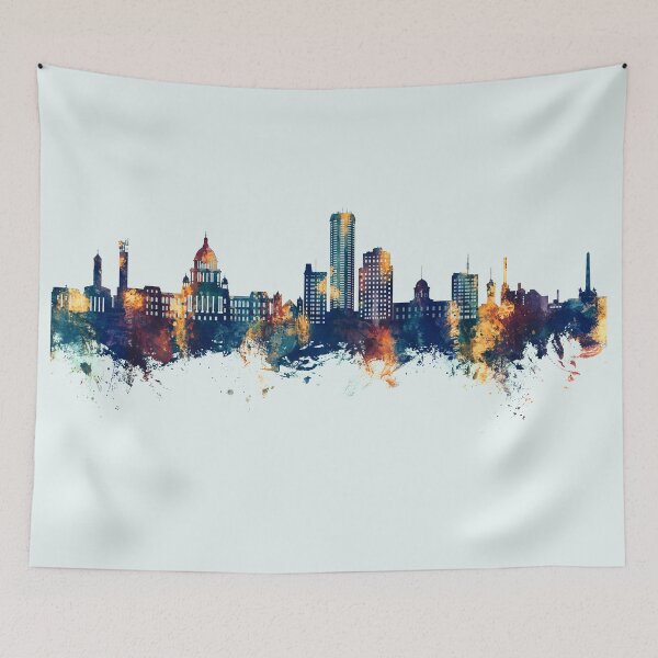Artikelvorschau, Springfield Illinois Skyline entworfen und verkauft von ArtPrints.