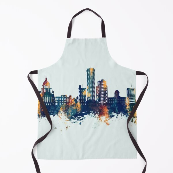 Aperçu de l'œuvre Springfield Illinois Skyline créée et vendue par ArtPrints.