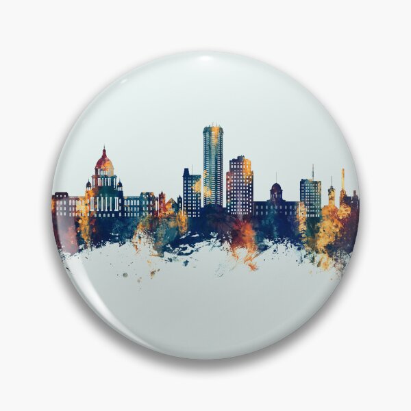 Item preview, Springfield Illinois Skyline designed and sold by ArtPrints.
