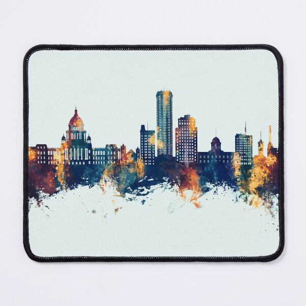 Item preview, Springfield Illinois Skyline designed and sold by ArtPrints.