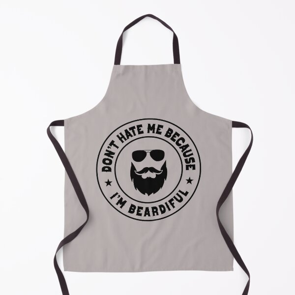Item preview, Don't Hate Me Because I'm Beardiful designed and sold by simmoredsign.