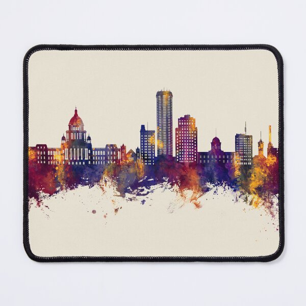 Item preview, Springfield Illinois Skyline designed and sold by ArtPrints.