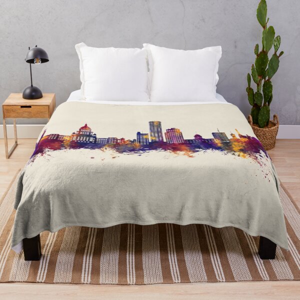 Artikelvorschau, Springfield Illinois Skyline entworfen und verkauft von ArtPrints.
