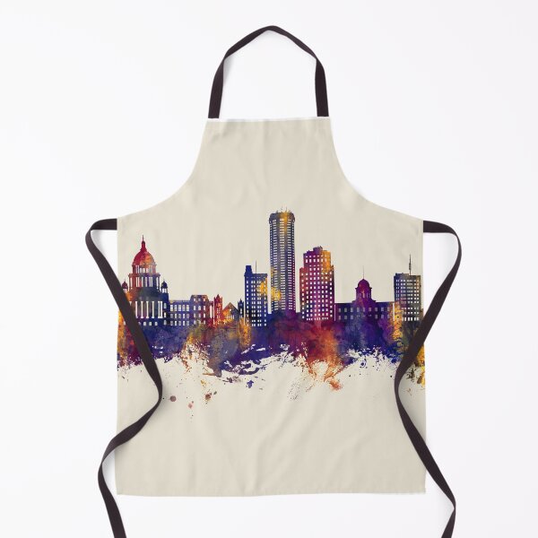 Aperçu de l'œuvre Springfield Illinois Skyline créée et vendue par ArtPrints.