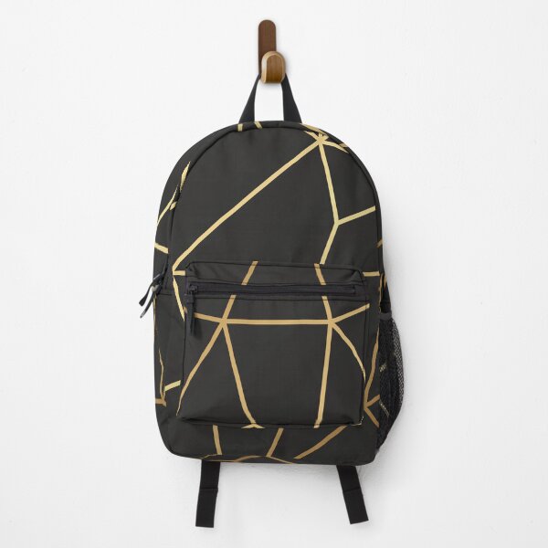 Item preview, Black And Gold Geometrical designed and sold by RUMI-ART-PLANET.
