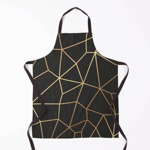 Item preview, Black And Gold Geometrical designed and sold by RUMI-ART-PLANET.