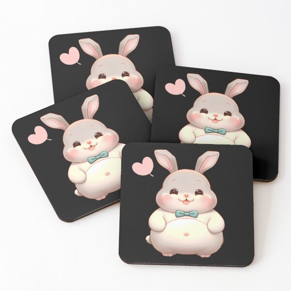 Item preview, Chubby bunny loves you designed and sold by ArtificialBeaux.