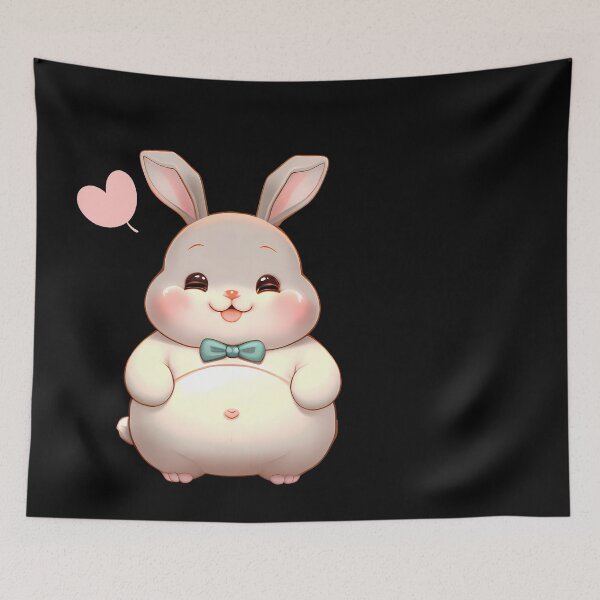 Item preview, Chubby bunny loves you designed and sold by ArtificialBeaux.