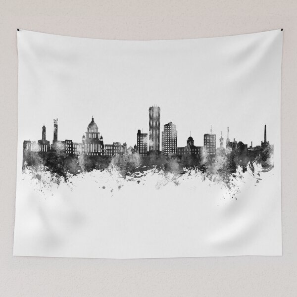 Artikelvorschau, Springfield Illinois Skyline entworfen und verkauft von ArtPrints.