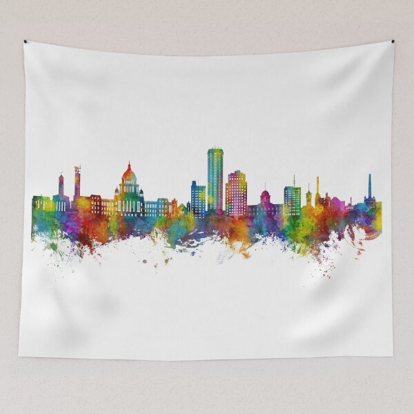 Artikelvorschau, Springfield Illinois Skyline entworfen und verkauft von ArtPrints.
