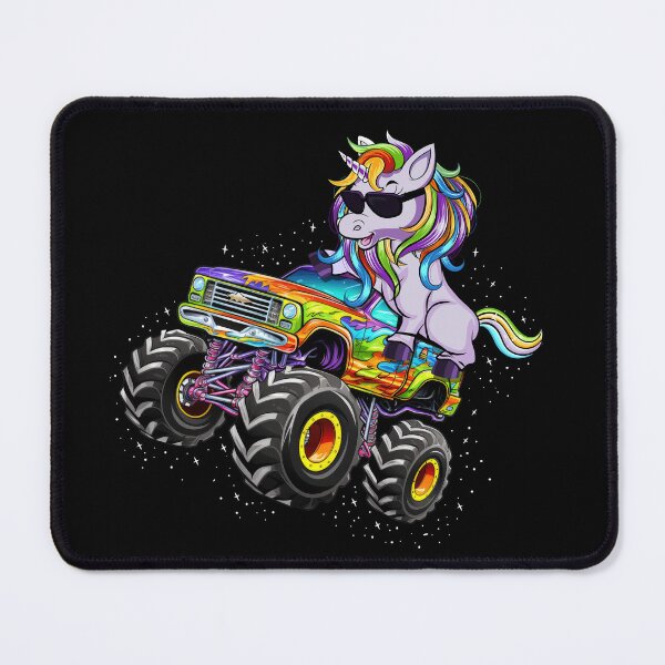 Item preview, Unicorn Riding Monster Truck Funny Kids Unicorn Lover designed and sold by Designer-Girl.