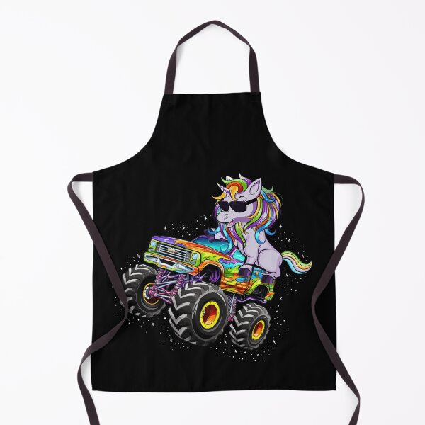 Item preview, Unicorn Riding Monster Truck Funny Kids Unicorn Lover designed and sold by Designer-Girl.