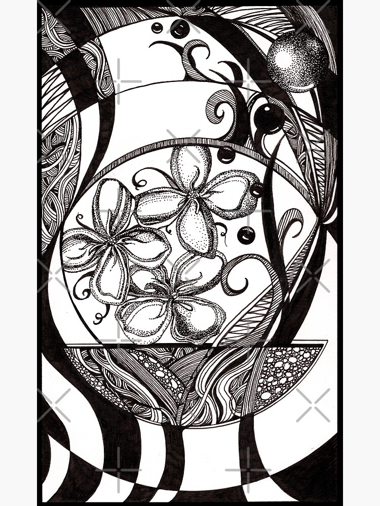 Thumbnail 3 of 3, Photographic Print, Planted, Ink Drawing designed and sold by Danielle Scott.