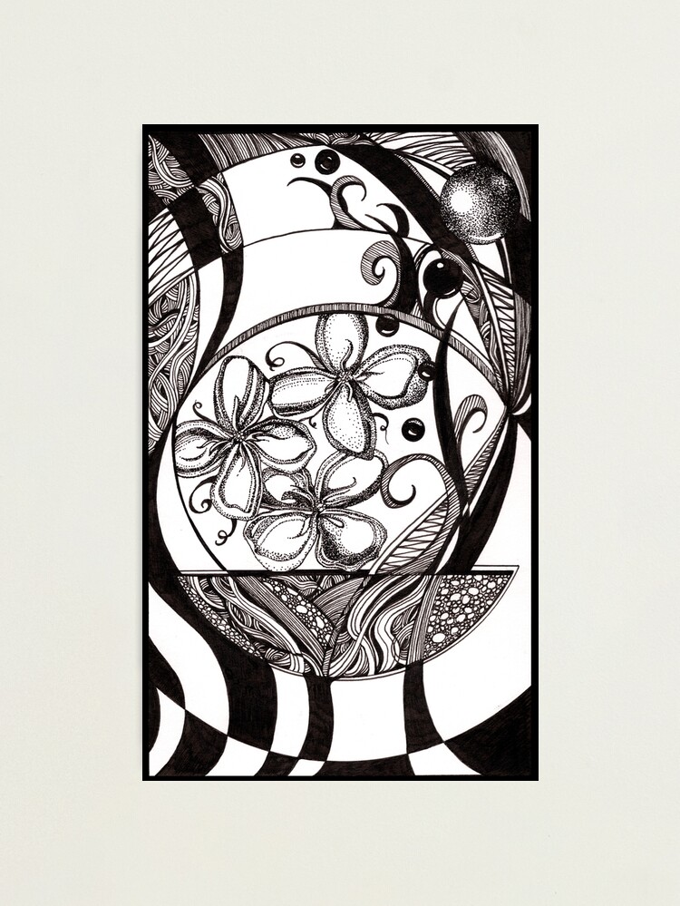 Thumbnail 2 of 3, Photographic Print, Planted, Ink Drawing designed and sold by Danielle Scott.
