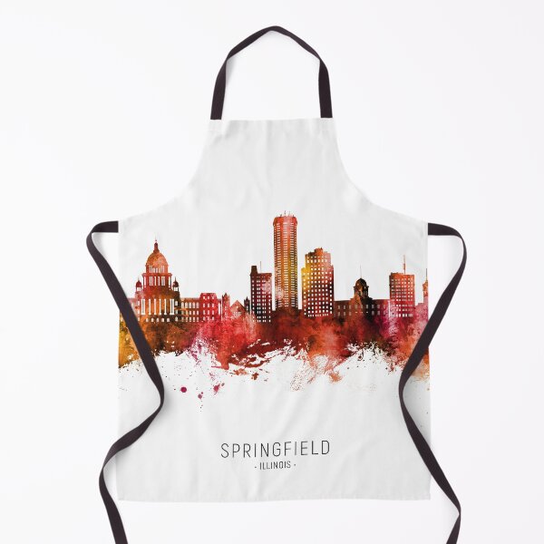 Item preview, Springfield Illinois Skyline designed and sold by ArtPrints.
