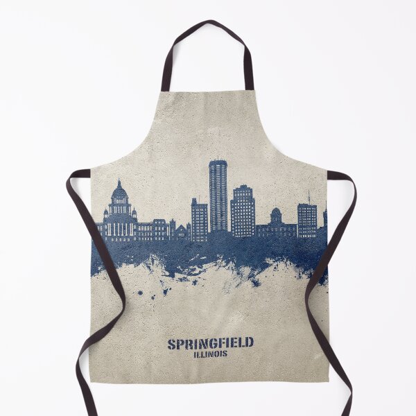 Artikelvorschau, Springfield Illinois Skyline entworfen und verkauft von ArtPrints.