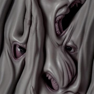 Aperçu de l'œuvre Horor monster melted flesh pattern de Rothnaric