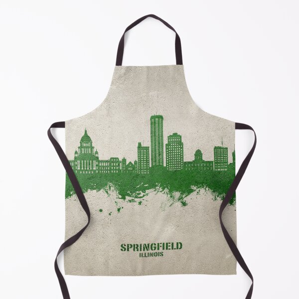 Item preview, Springfield Illinois Skyline designed and sold by ArtPrints.