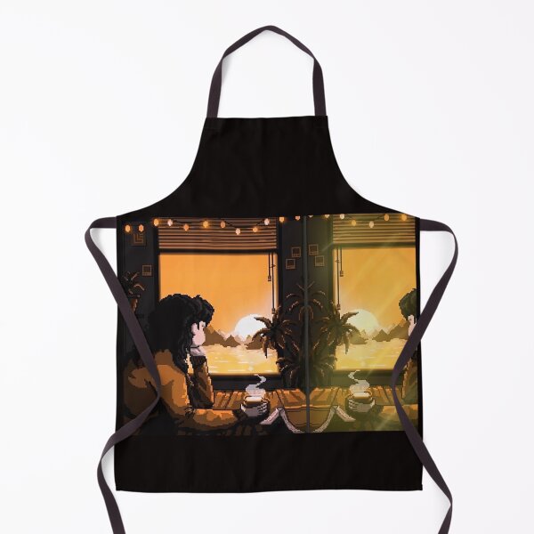 Item preview, Sunset Serenity: ventana de 16 bits Lámina artística designed and sold by ThreadedExpress.
