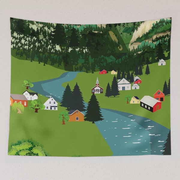 Item preview, Norway landscape in summer designed and sold by Design4uStudio.