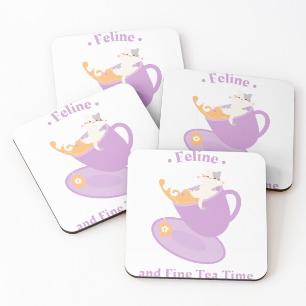 Item preview, Feline and Fine Tea Time designed and sold by erenton.