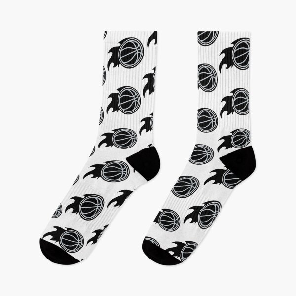 Item preview, Basketball with flames black white designed and sold by Tarroi.