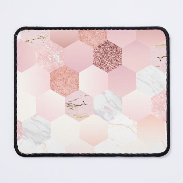 Item preview, Pastel pink Gold Marble designed and sold by RUMI-ART-PLANET.
