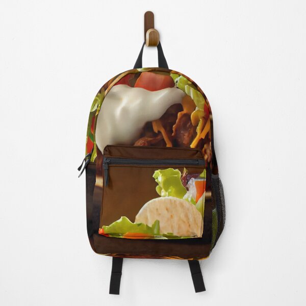 Item preview,  taco on wooden table with sauce generative designed and sold by TheVIP.