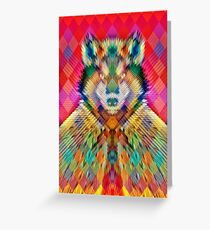 Corporate Wolf Greeting Card