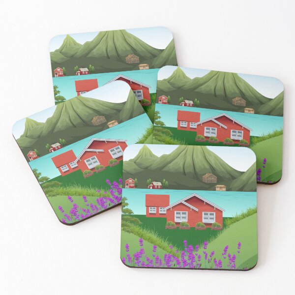 Item preview, Norwegian landscape designed and sold by Design4uStudio.