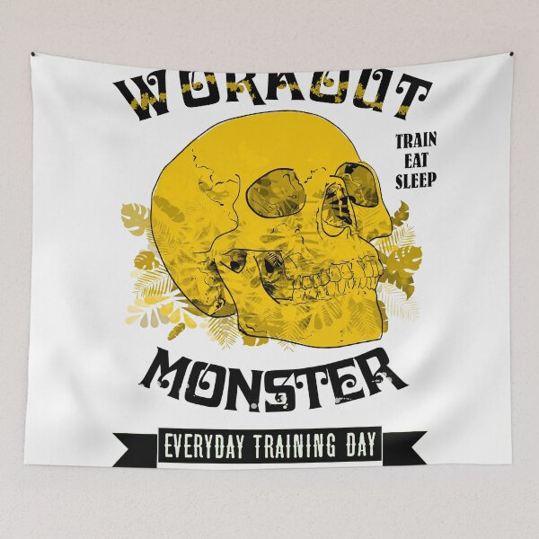 Item preview, Workout Monster designed and sold by Wilfried van Dokkumburg.