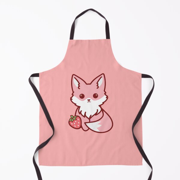 Item preview, Cute strawberry fox designed and sold by SunMoonMilk.