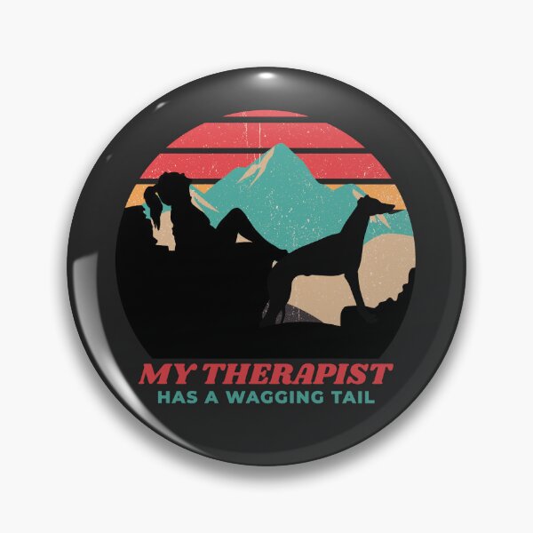 Artikelvorschau, Mein Therapeut hat ein Wedelschwanz-Windhund-Geschenk entworfen und verkauft von Guarddogdrive.