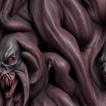 Vorschaubild zum Design Horor monster melted flesh pattern von Rothnaric