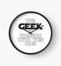 The Geek Is Strong With This One Clock