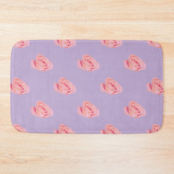 Item preview, purple rose flowers pattern designed and sold by joymikim.