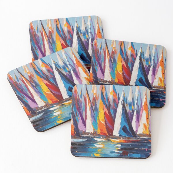 Item preview, Sailboat Race designed and sold by kultomatic.