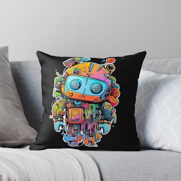 Item preview, Robot - Retro, funny designed and sold by Soraia Freire.