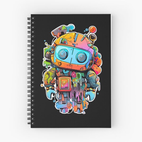 Item preview, Robot - Retro, funny designed and sold by Soraia Freire.