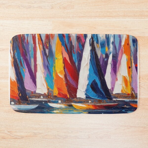 Item preview, Sailboat Race designed and sold by kultomatic.