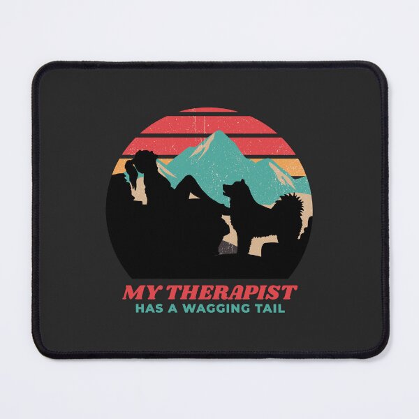 Item preview, My Therapist Has A Wagging Tail Husky Gift  designed and sold by Guarddogdrive.