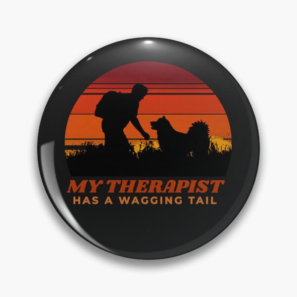 Item preview, My Therapist Has A Wagging Tail Husky Gift  designed and sold by Guarddogdrive.