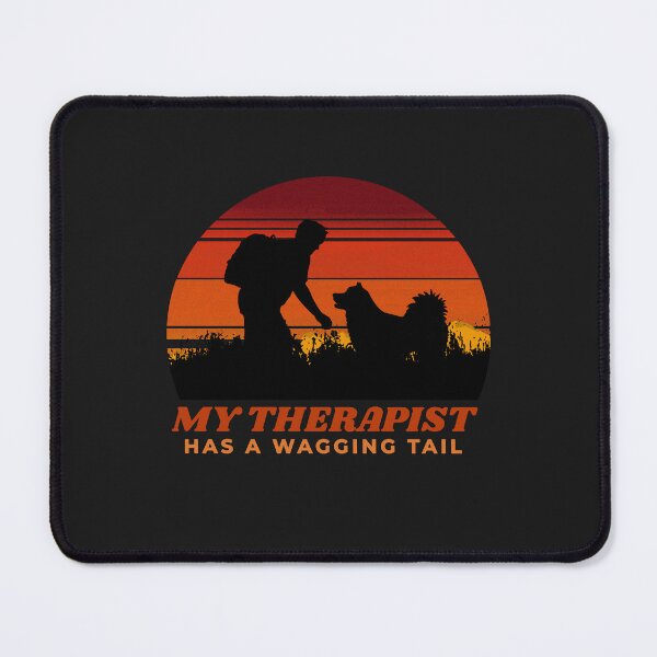 Item preview, My Therapist Has A Wagging Tail Husky Gift designed and sold by Guarddogdrive.