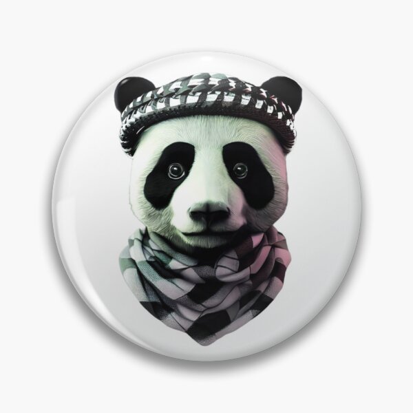 Item preview, Shemagh panda 3D designed and sold by aliyehc.