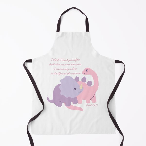 Item preview, Loved You Before Cute Pink Dinosaur Lyrics designed and sold by doria-photos.