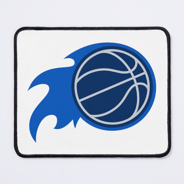 Item preview, Basketball with flames blue designed and sold by Tarroi.