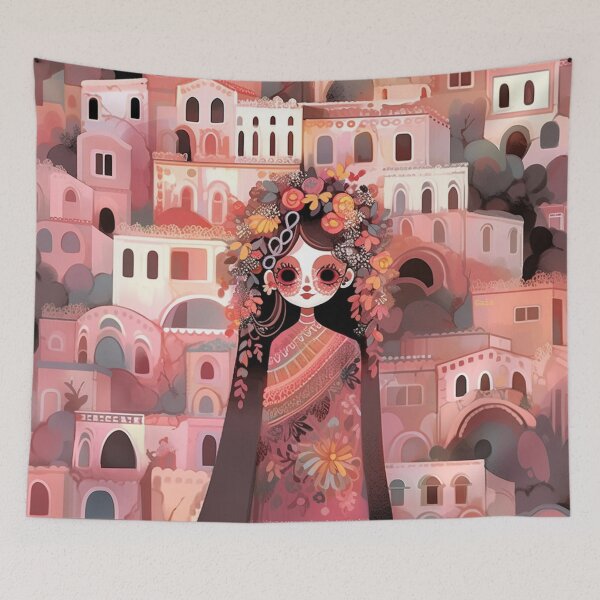Item preview, Day of the dead in Praiano designed and sold by HUNZINATOR.